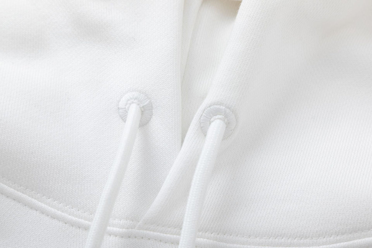 OFF WHITE Col S. Matthew Stripe Logo Hoodie – Black & White