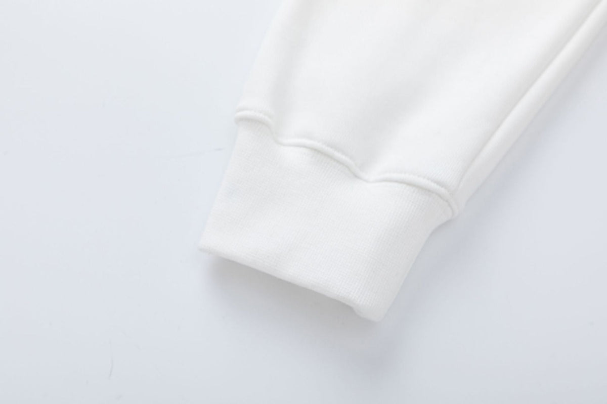 OFF WHITE Col S. Matthew Stripe Logo Hoodie – Black & White
