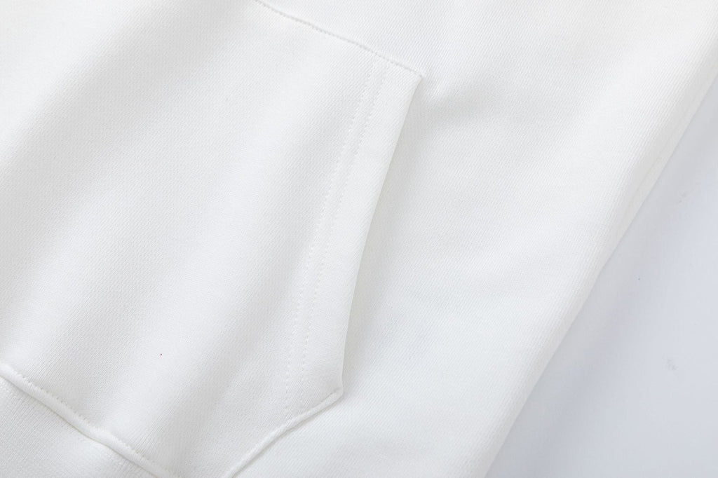 OFF WHITE Col S. Matthew Stripe Logo Hoodie – Black & White
