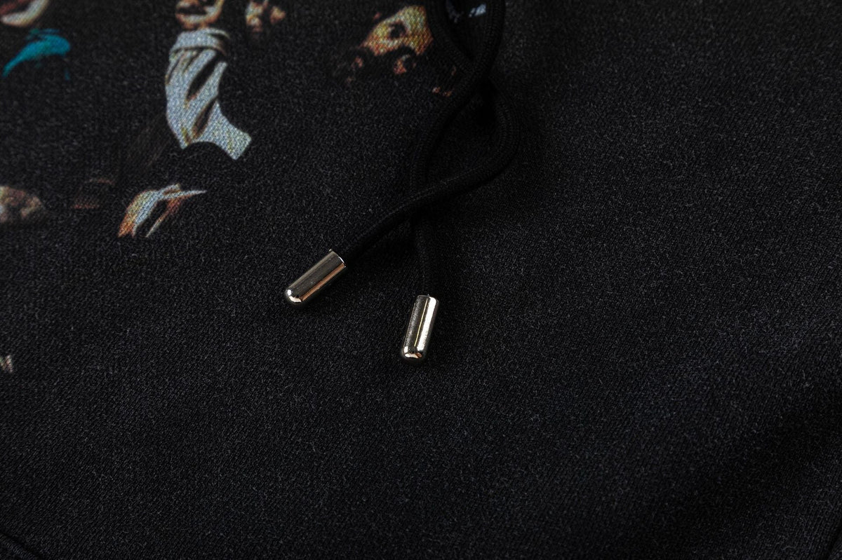 OFF WHITE C/O Virgil Abloh Madonna Caravaggio Hoodie – Black