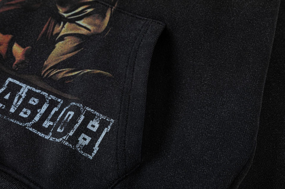 OFF WHITE C/O Virgil Abloh Madonna Caravaggio Hoodie – Black