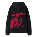 OFF WHITE Bacchus Skate Hoodie – Black