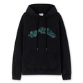 OFF WHITE Bacchus Skate Graphic Print Hoodie – Black