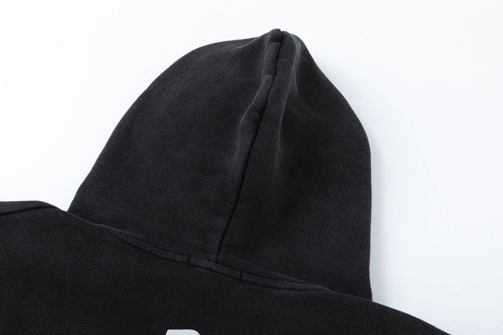 OFF WHITE Blurred Mary Hoodie – Black