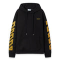OFF-WHITE Yellow Pixel Arrow Sleeve Hoodie