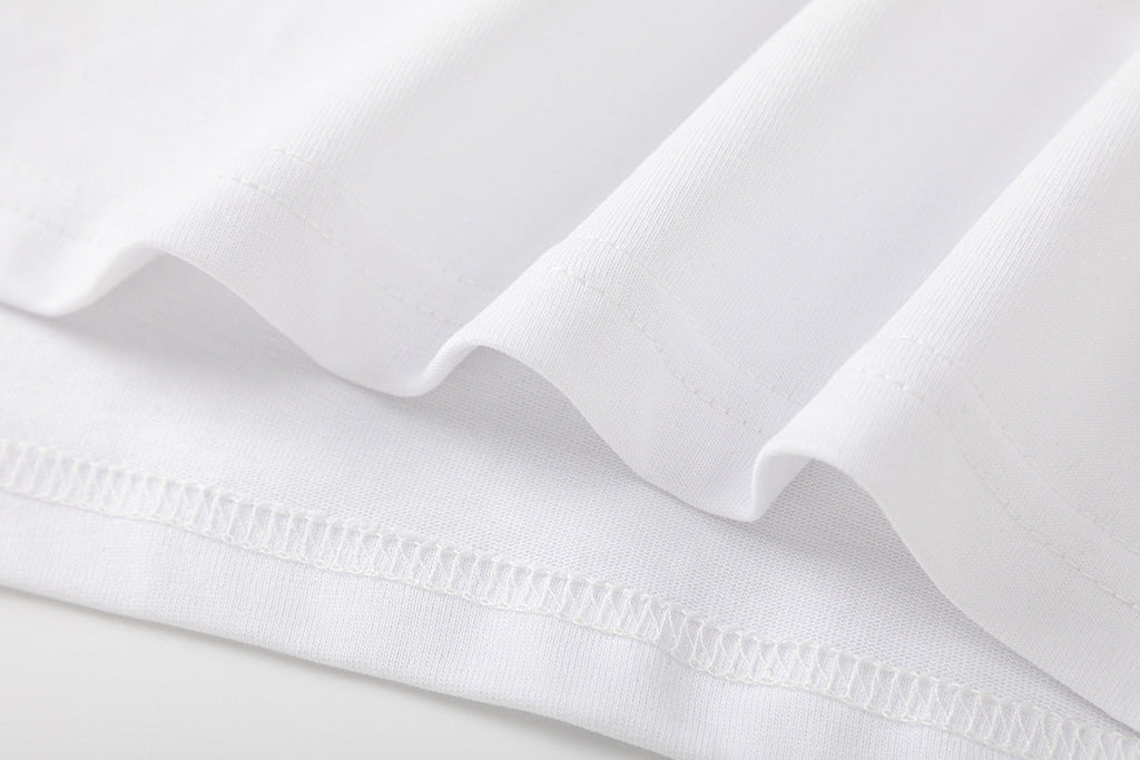 Off-White Bookish Crazy Cotton T-Shirt — White / Black
