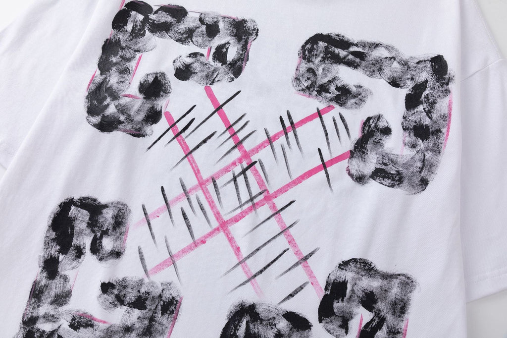 Off-White Fitting Logo T-Shirt — Black / White