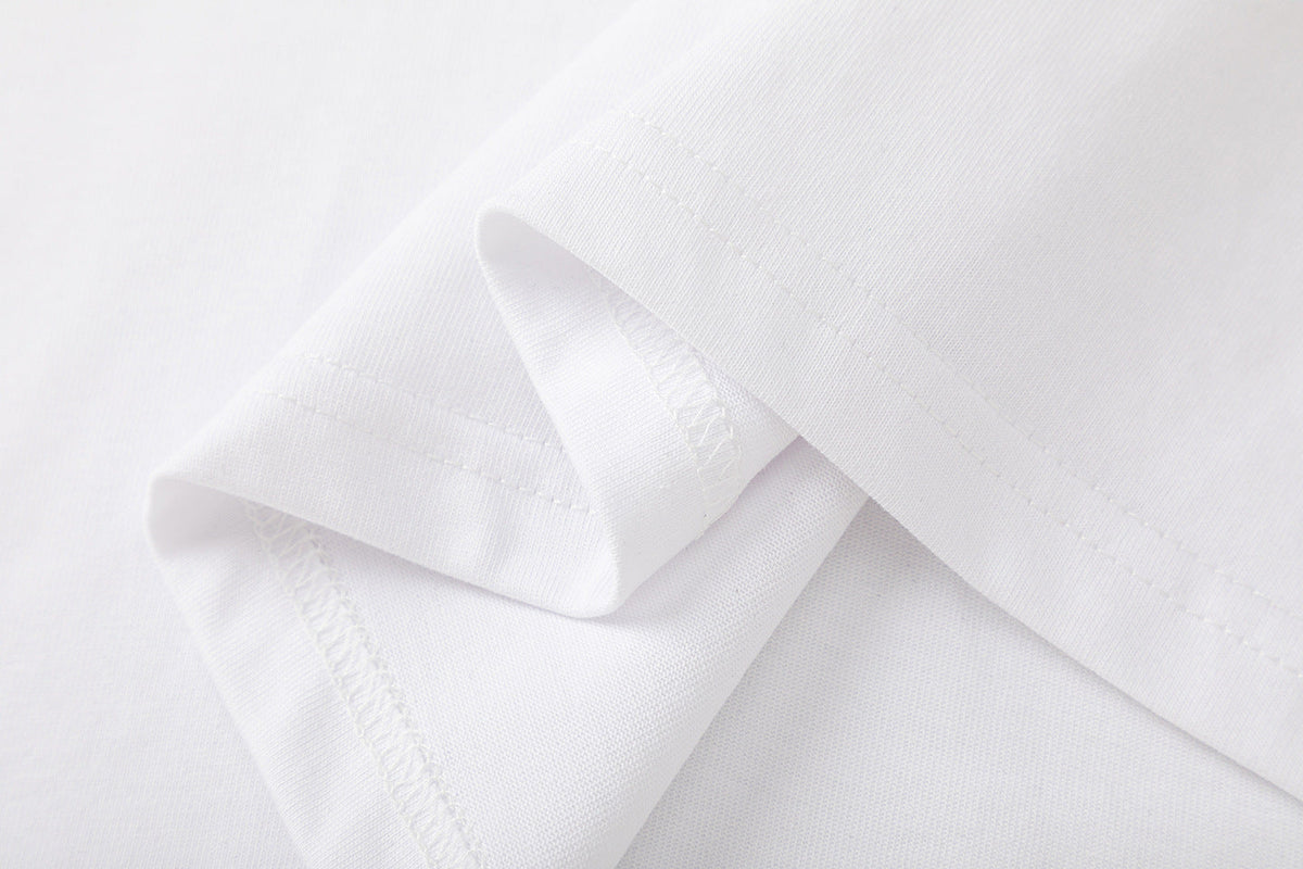 Off-White Fitting Logo T-Shirt — White / Black