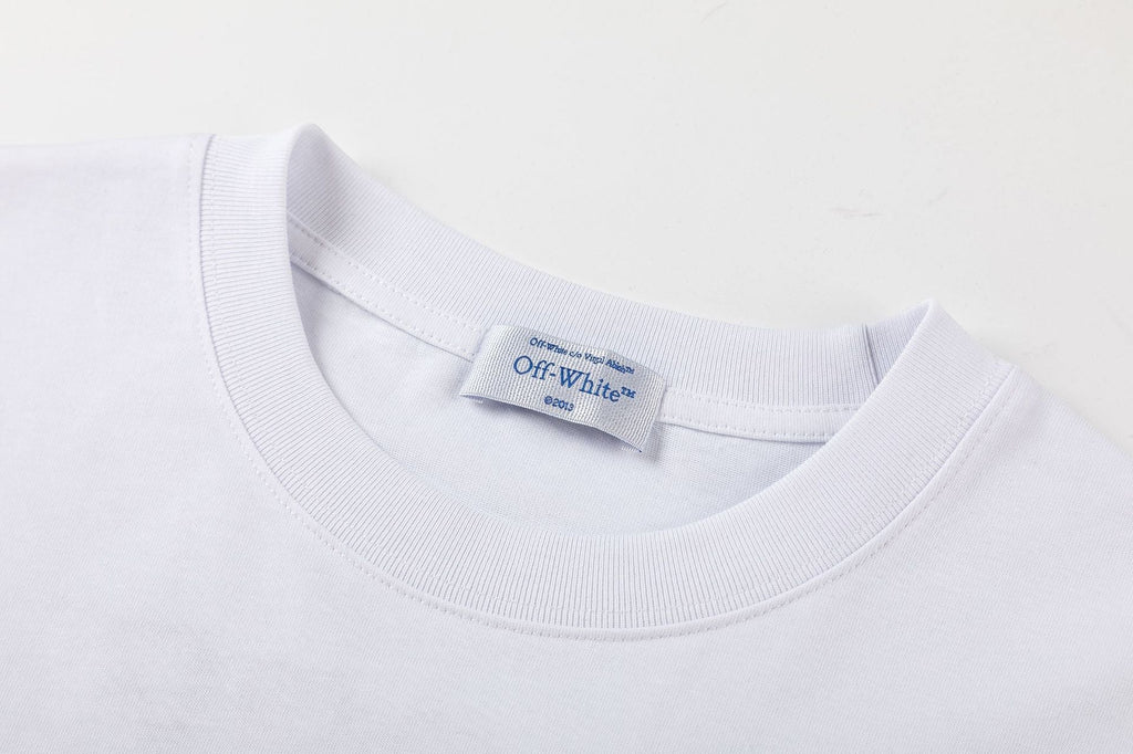 Off-White Arrow Print T-Shirt — White / Black