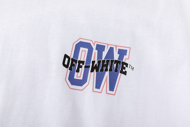 Off-White Arrow Print T-Shirt — White / Black