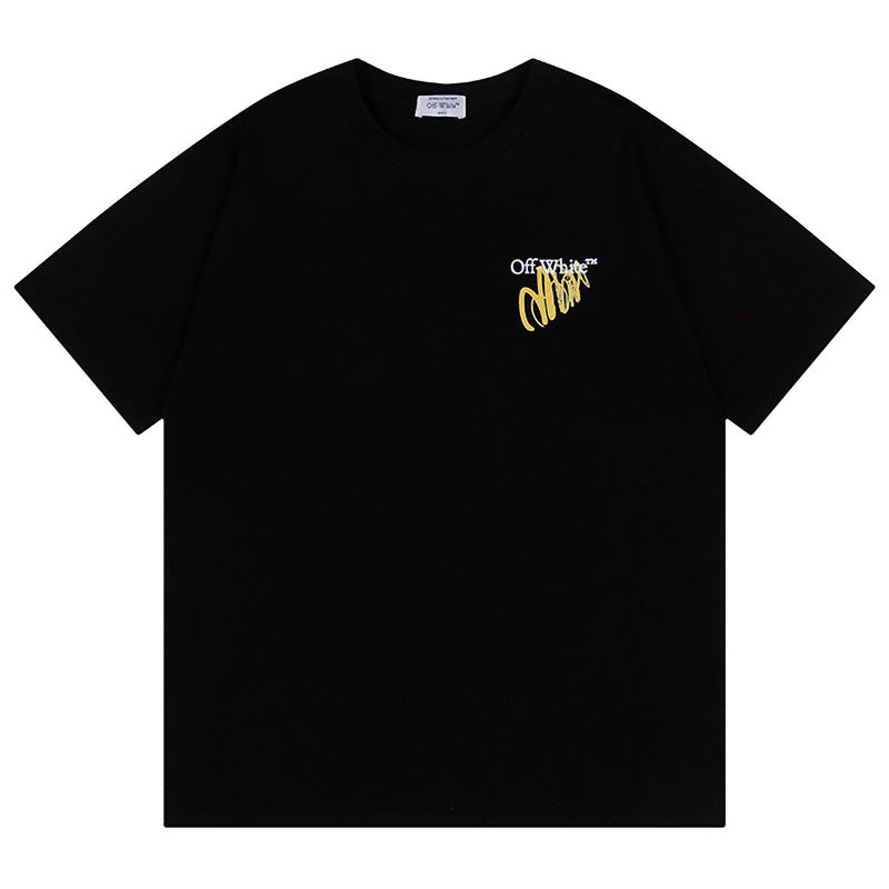 Off-White Sketch Arrow T-Shirt — Black / White