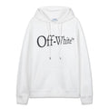 OFF-WHITE Big Bookish Logo Hoodie