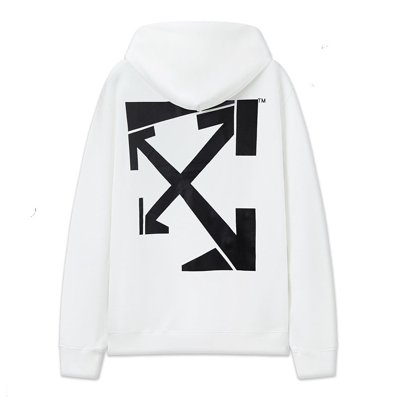OFF-WHITE Big Bookish Logo Hoodie