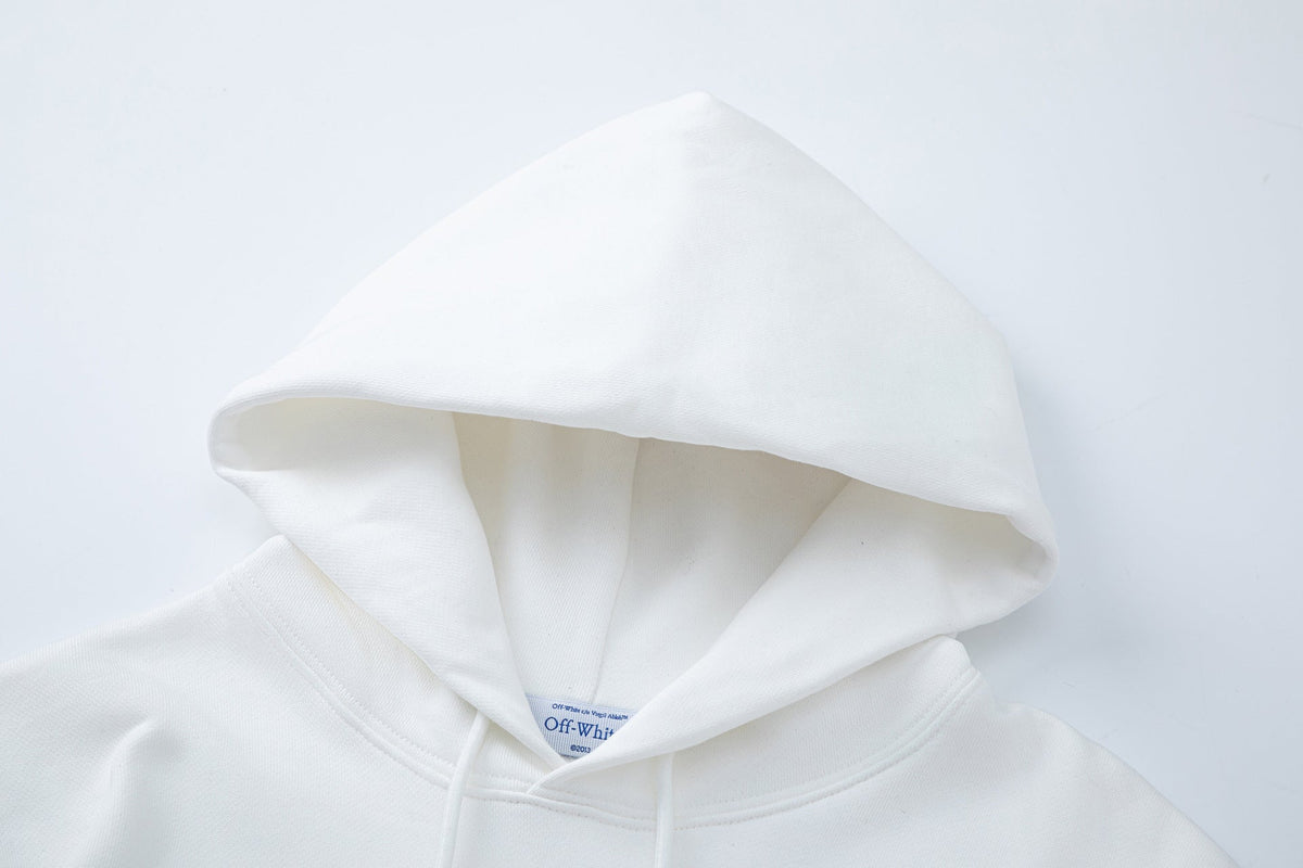 OFF-WHITE Caravaggio Graphic-Print Hoodie