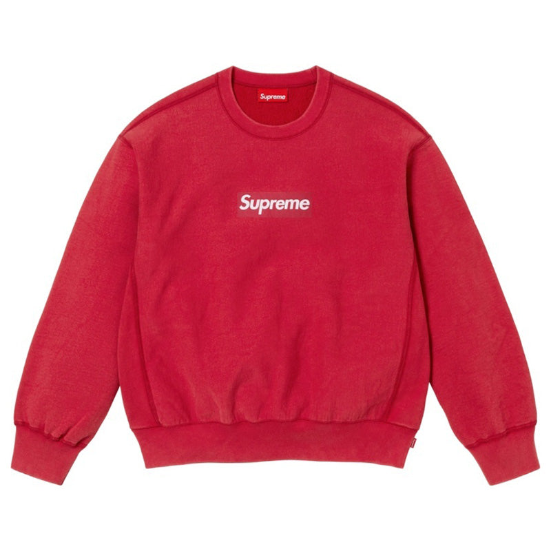 Supreme SS25 Washed Box Logo Sweatshirt