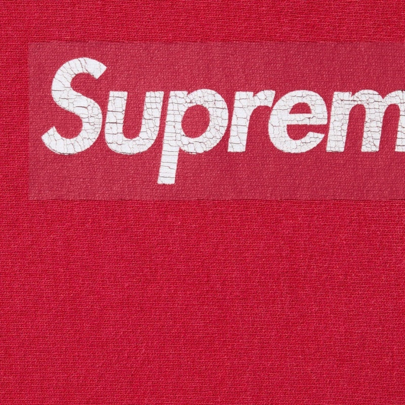 Supreme SS25 Washed Box Logo Sweatshirt