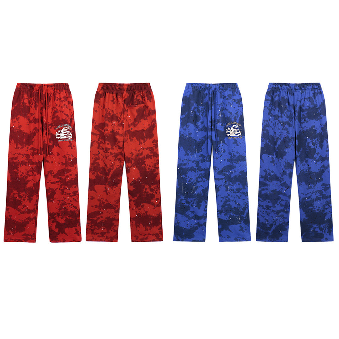 Hellstar Sports Tie-Dye Skull pants