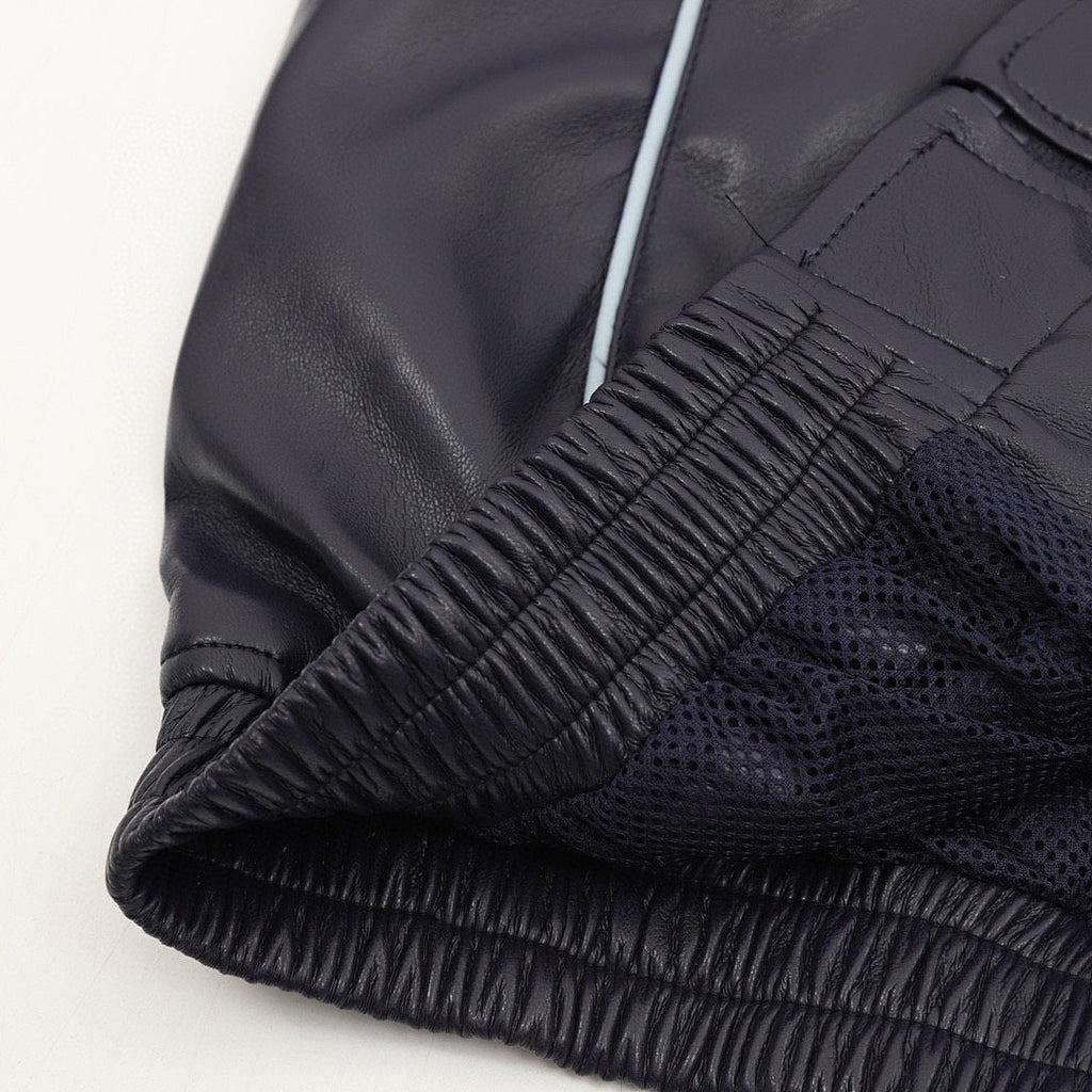 Supreme x Umbro Week 4 Leather Track Jacket (Navy)