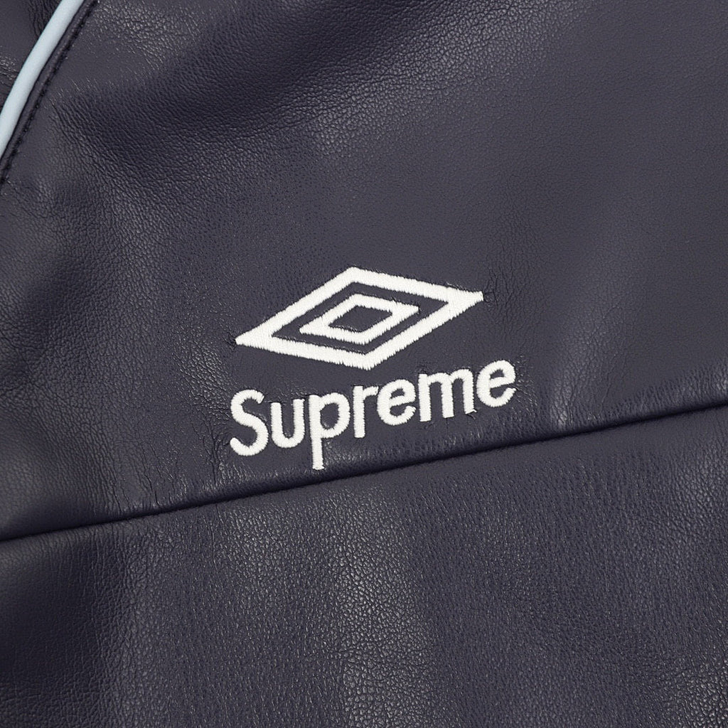 Supreme x Umbro Week 4 Leather Track Jacket (Navy)