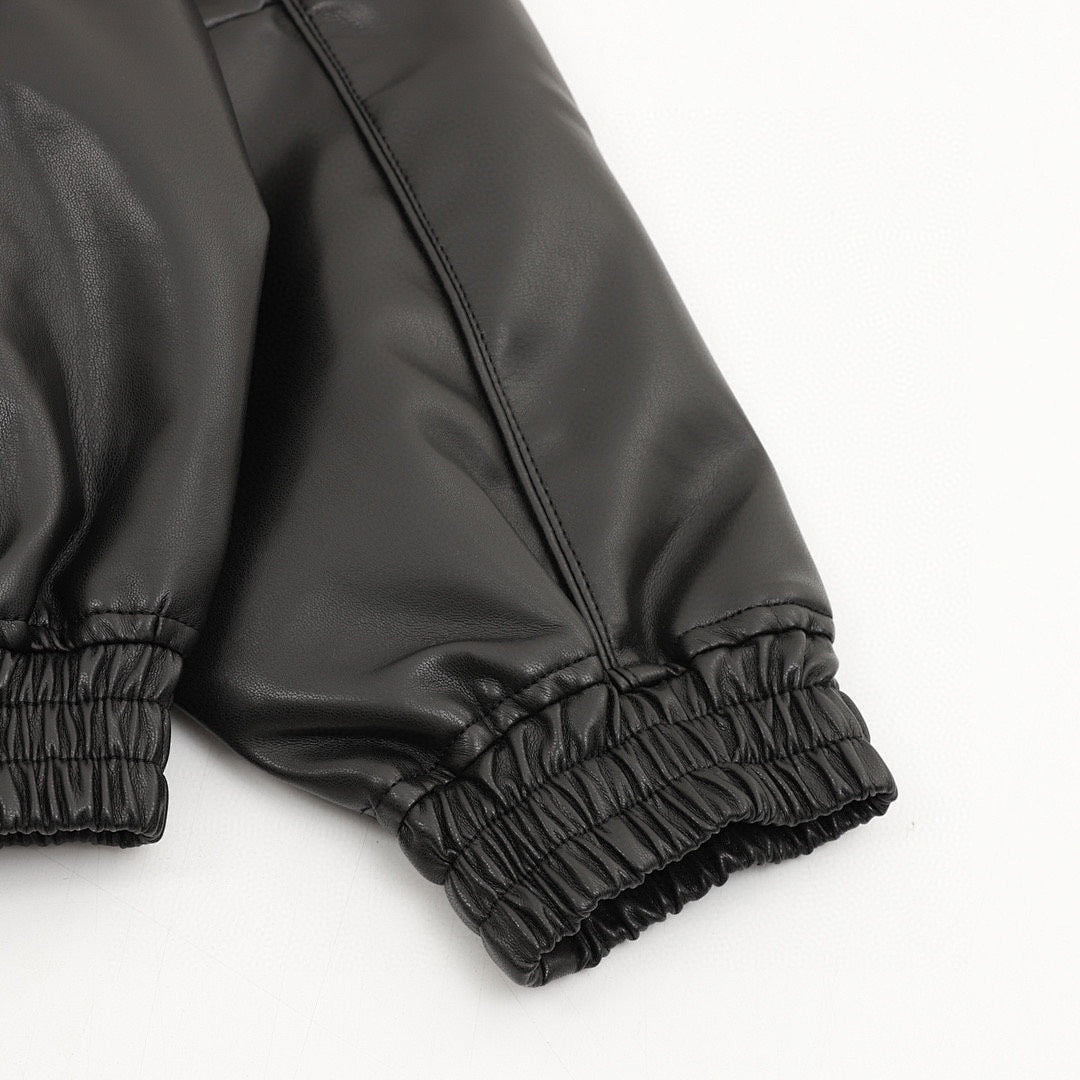 Supreme x Umbro Week 4 Leather Track Jacket (Black)