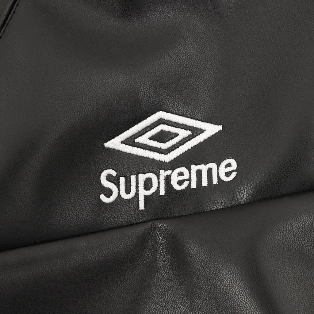 Supreme x Umbro Week 4 Leather Track Jacket (Black)