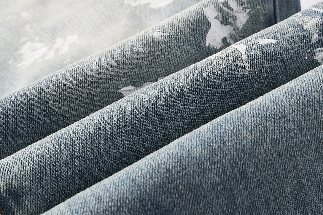 Purple Brand Crystal Diamond Skinny Jeans #9136-5