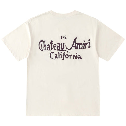 AMIRI Hollywood Lettering-Print T-Shirt