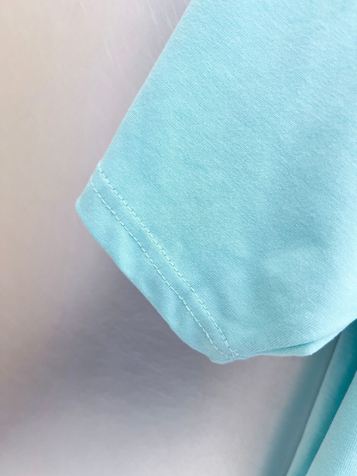 Off-White Arrow Print T-Shirt — White / Black / Cyan