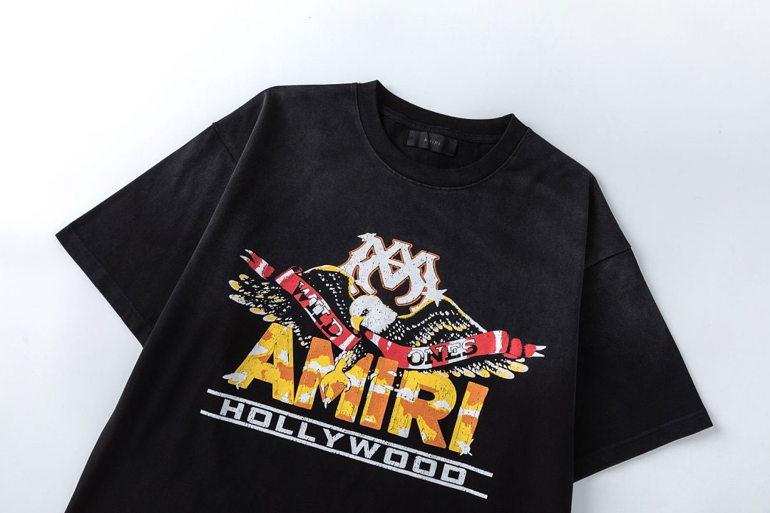 AMIRI Graphic-Print Short-Sleeve T-Shirt