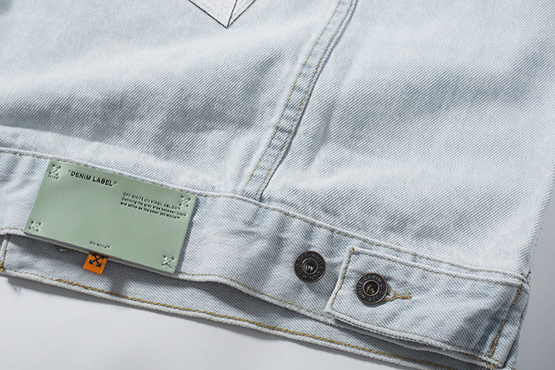 OFF WHITE 3D Building Blocks Jacket – Blue