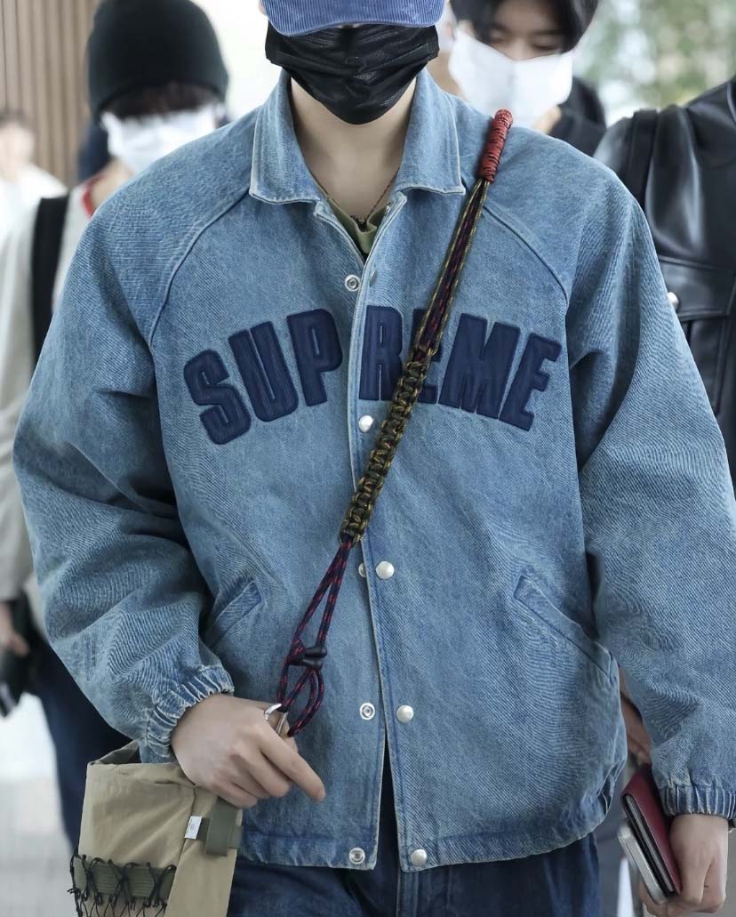 Supreme Denim Coaches Jacket