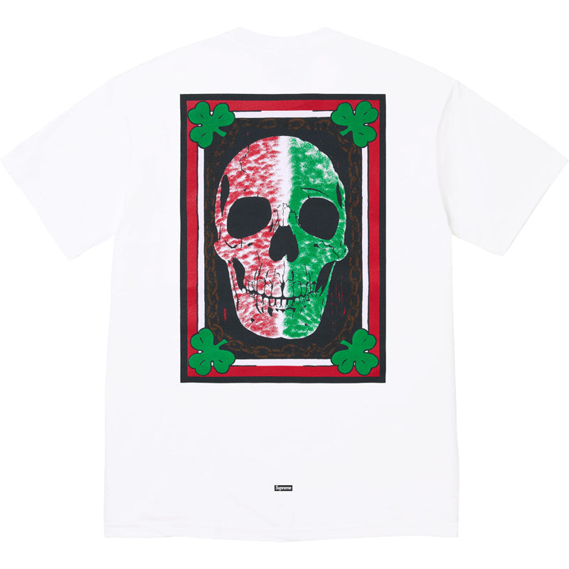 Supreme 26SS Mike Kelley Banner Tee — Black / White