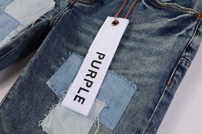 Purple Brand Jeans #9015 – Skinny Fit Scratched Denim