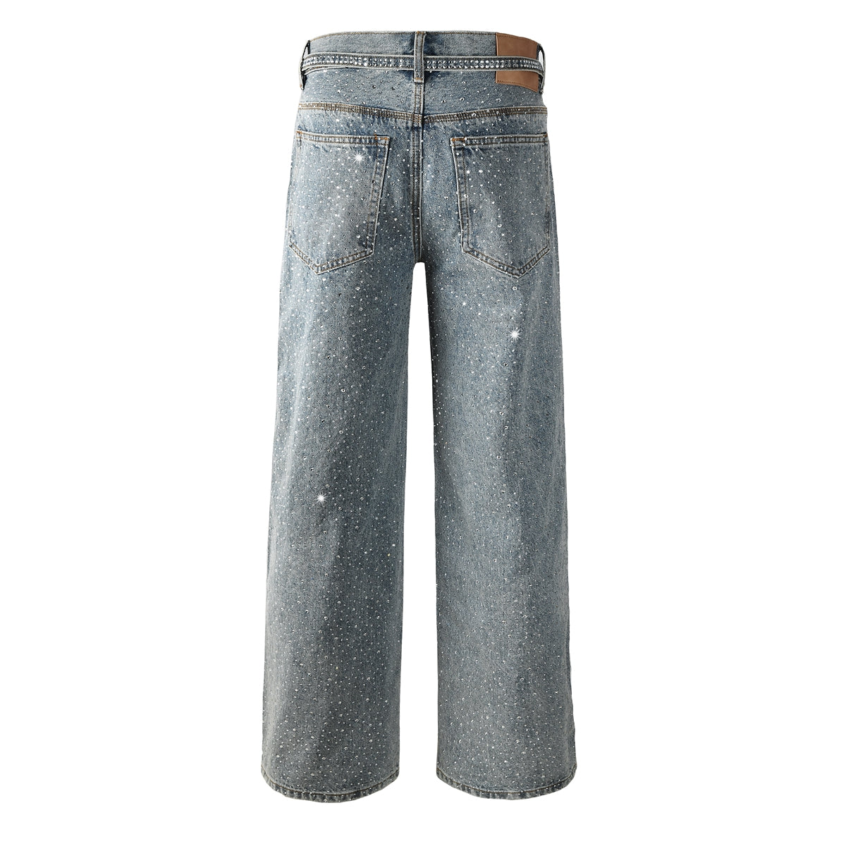 Purple Brand Crystal Diamond Skinny Jeans #9133