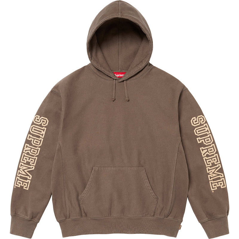 Supreme FW24 Collegiate Sleeve Hooded Sweatshirt