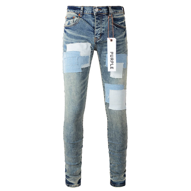 Purple Brand Jeans #9015 – Skinny Fit Scratched Denim
