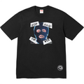 Supreme God Save Us Tee — Black / White