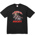 Supreme 25SS Ducati Bike Tee – Black / White