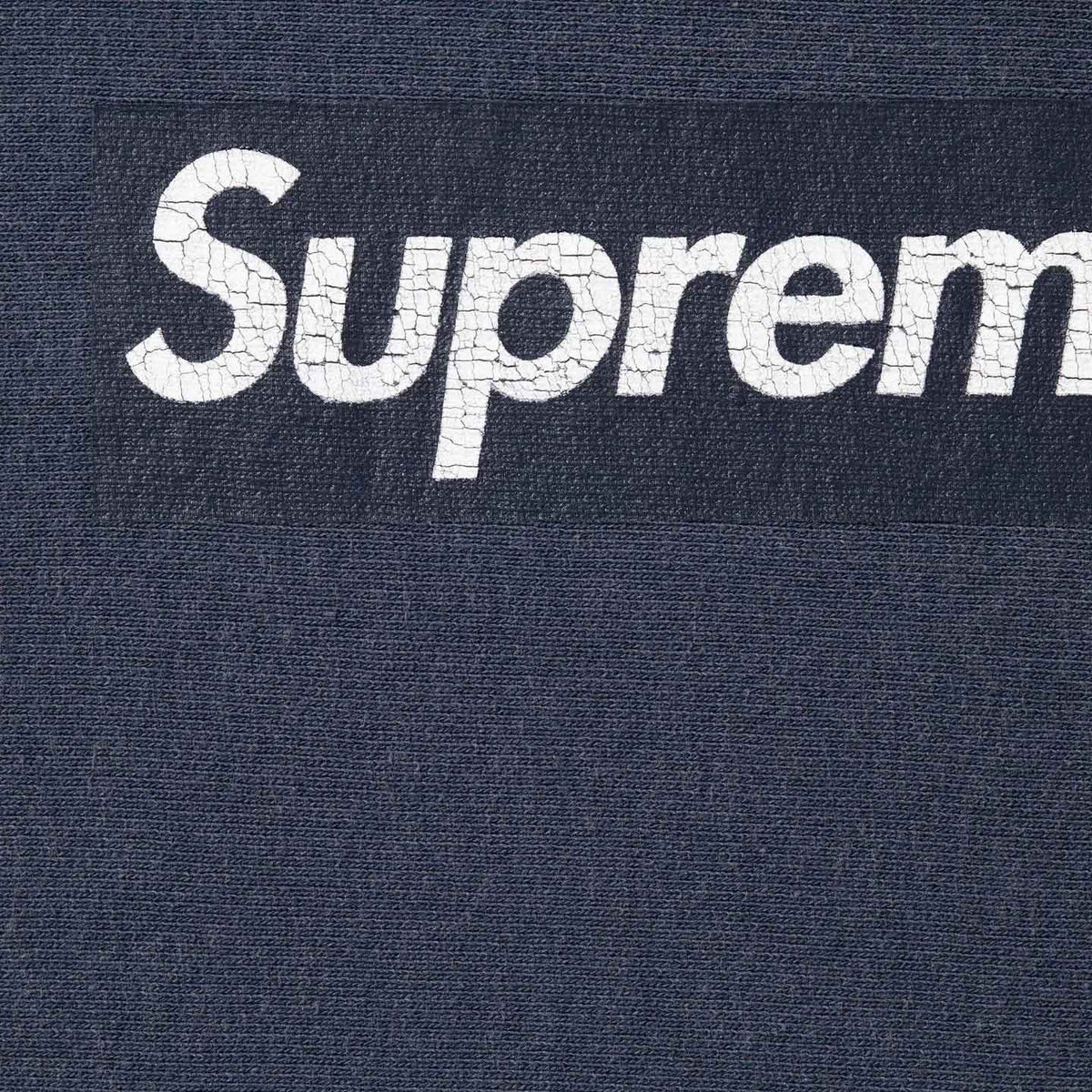 Supreme SS25 Washed Box Logo Crewneck Sweatshirt