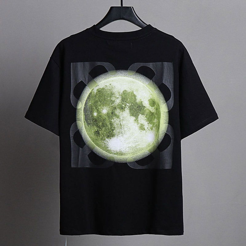 OFF-WHITE Moon Arrow Pattern T-Shirt
