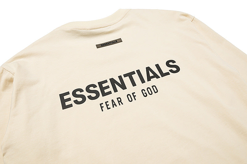 Fear of God Essentials Long Sleeve Tee – Brown / Black / Khaki / Apricot