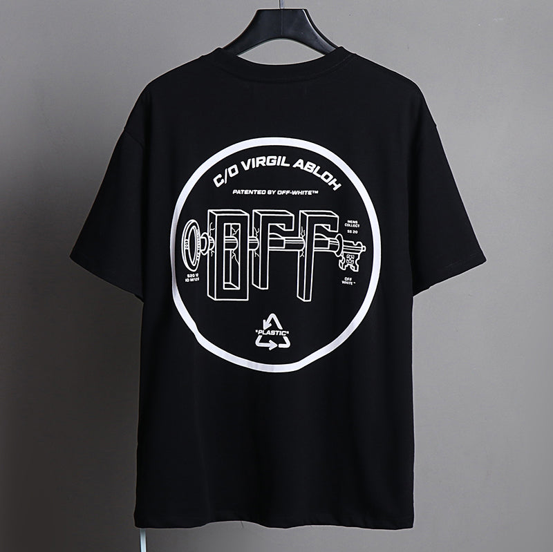 OFF-WHITE c/o Virgil Abloh™ Badge Graphic T-Shirt