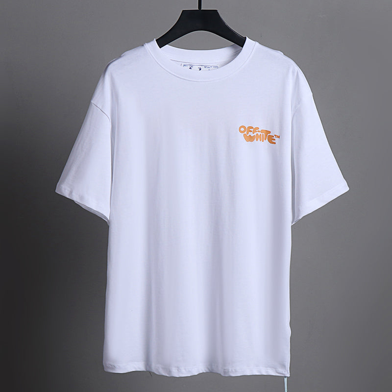 OFF-WHITE™ Gradient Cartoon Logo T-Shirt