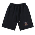 OFF-WHITE "Caravaggio Angel" Renaissance Graphic Cotton Sweatshorts