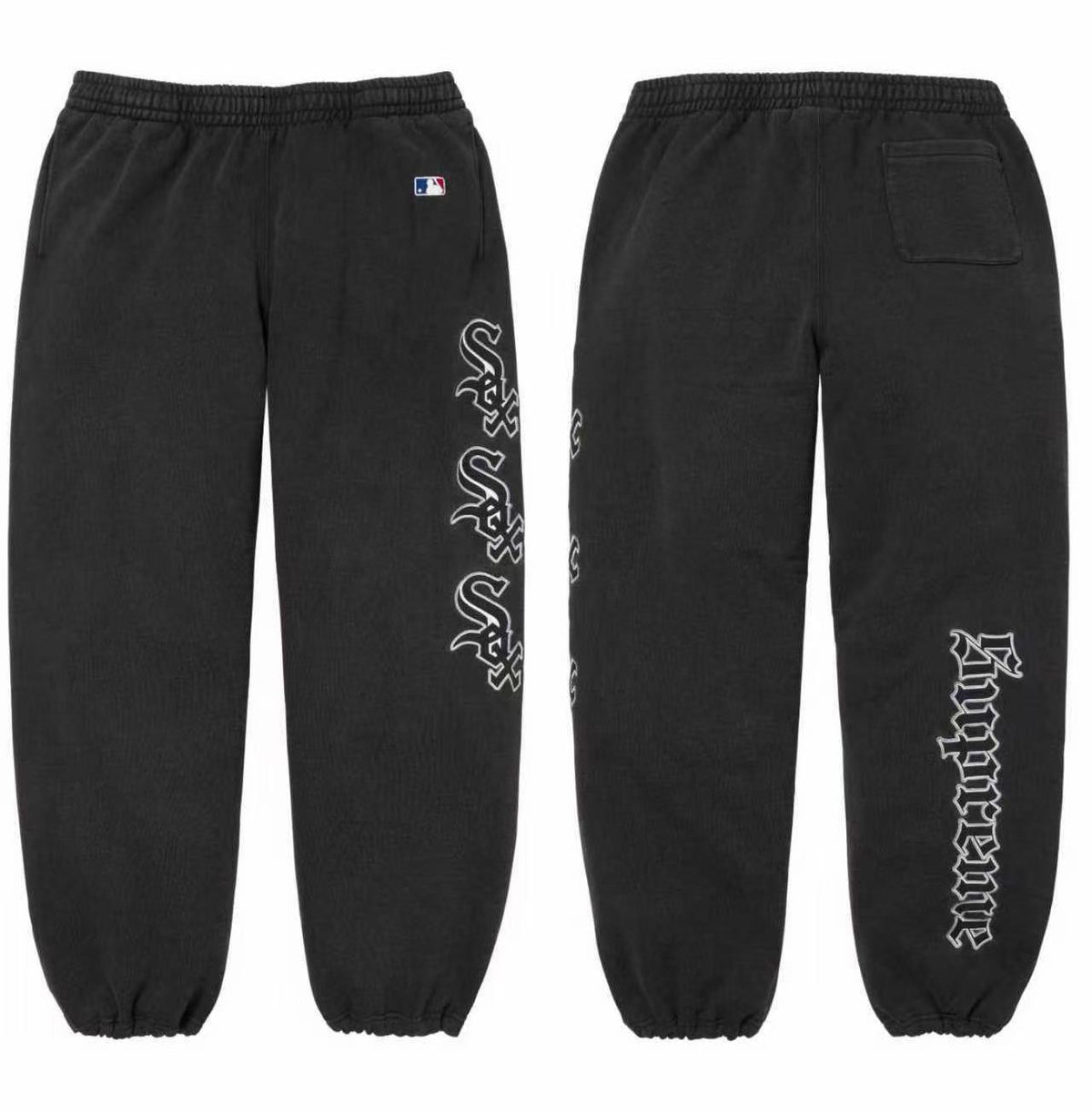 Supreme x Chicago White Sox Sweatpant (Black)