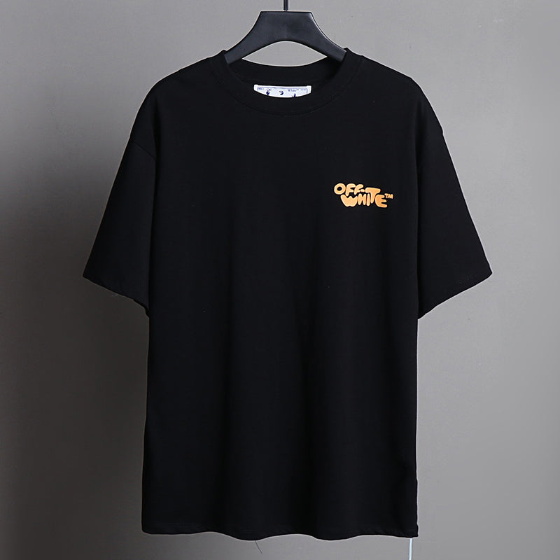 OFF-WHITE™ Gradient Cartoon Logo T-Shirt