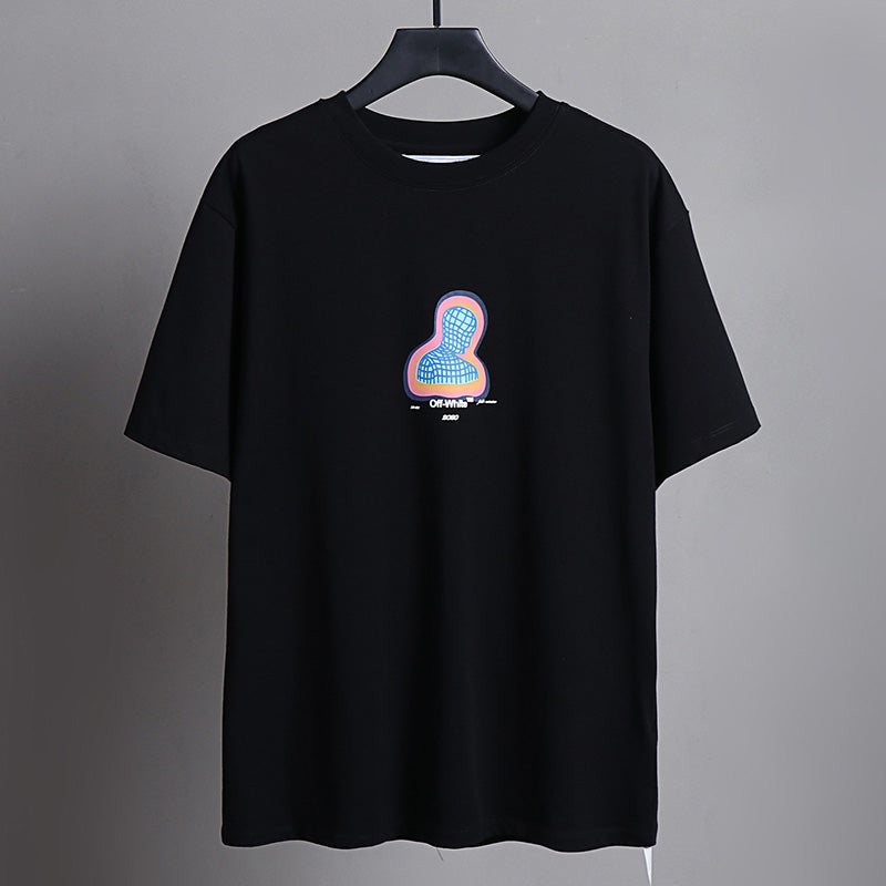 OFF-WHITE Diag Thermo 3D Figure Graphic T-Shirt
