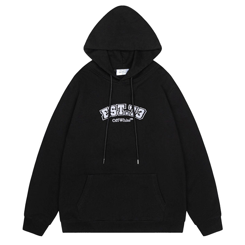 Off-White Sticker Pack All-Over Print Hoodie – Archive Graphic