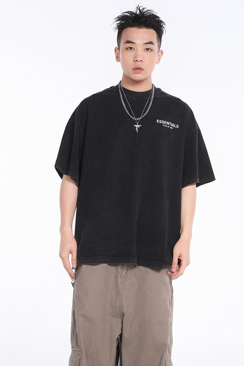 Fear of God Dove Pattern T-Shirt – Black