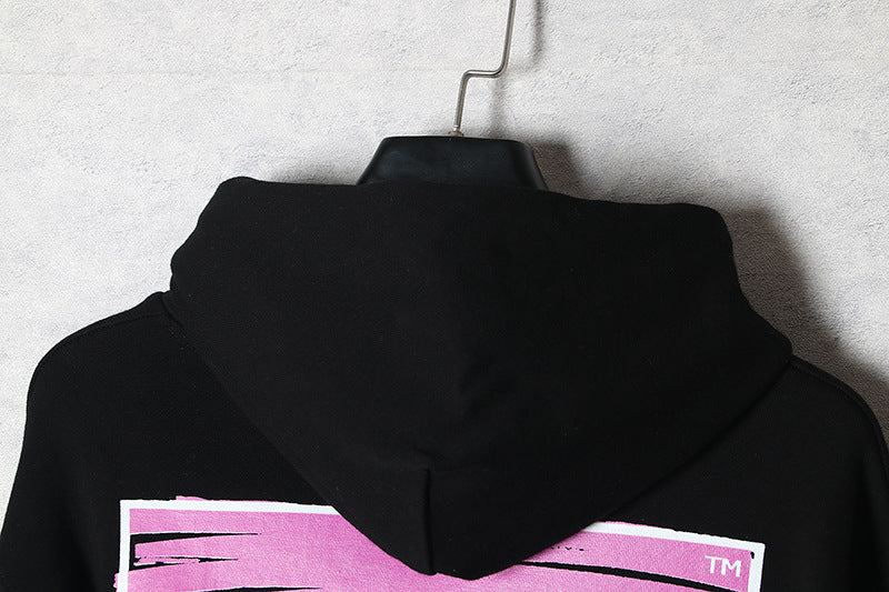OFF-WHITE Logo Drawstring Hoodie